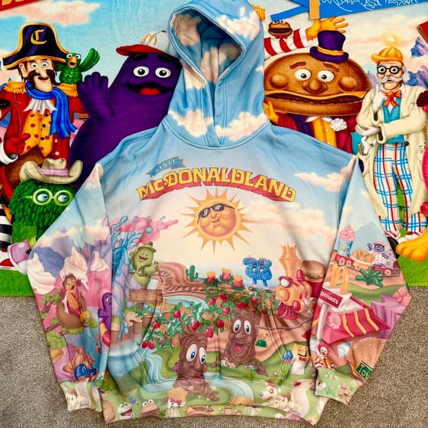 맥도날드 pacsun 후드티 S 새상품