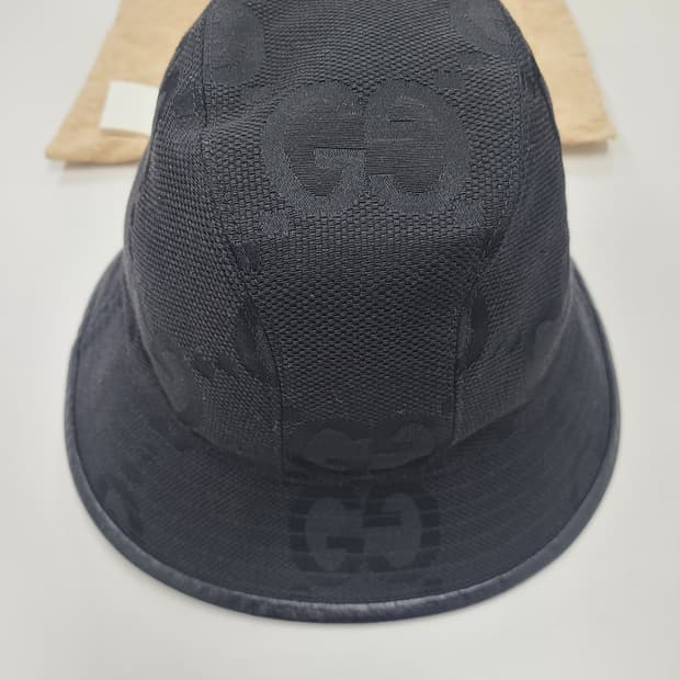 구찌 GG로고 버킷햇 사이즈M