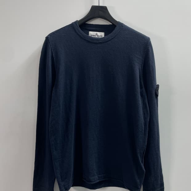 스톤아일랜드 와펜 니트 맨투맨 (on.54)