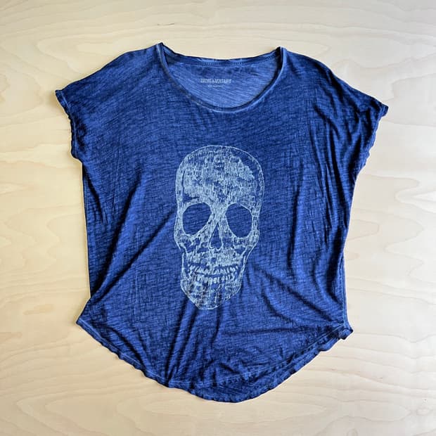 Zadig&voltaire skull print T-shirts (xs)
