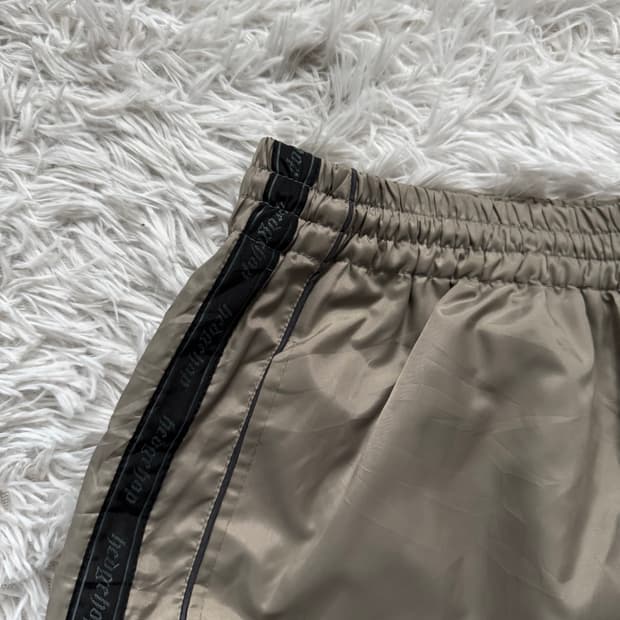 YOSHIDA YOU 일본빈티지 y2k 나일론 팬츠 와이드팬츠 l