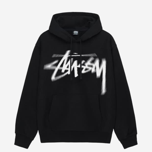Stussy Dizzy Stock Hoodie Black M 사이즈