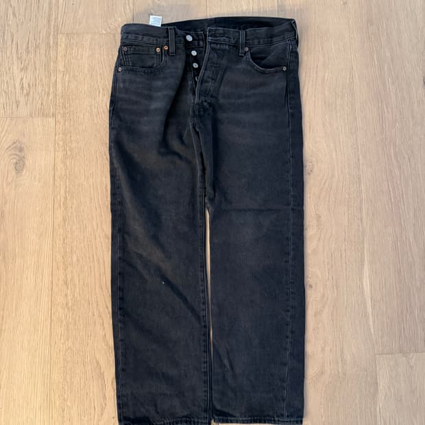 Levi's 베이크루 별주 501 블랙 w34 L28