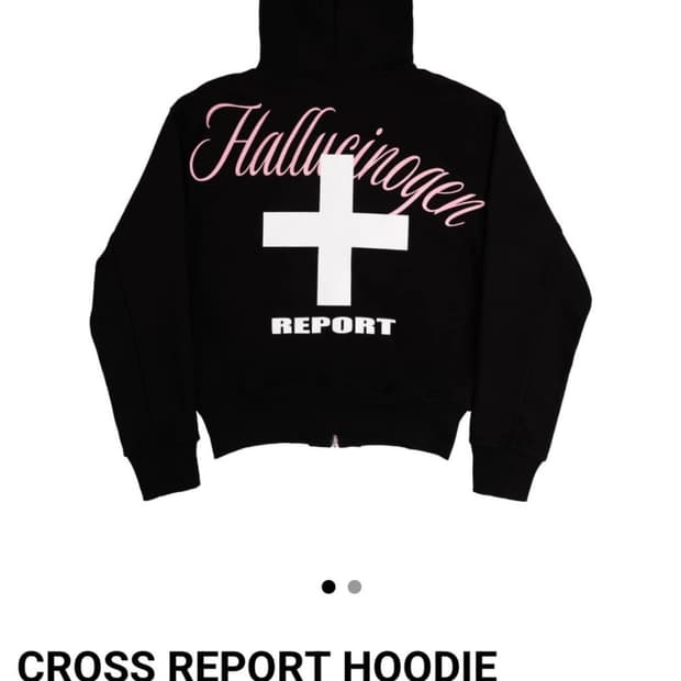 제노리포트 CROSS REPORT HOODIE