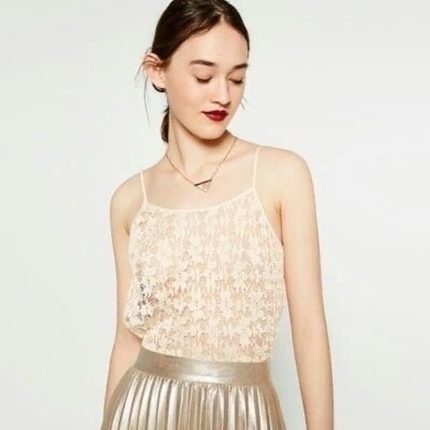 ZARA 자라 레이스 탑, 자라 레이스 슬리브리스, 자라 레이스 나시
