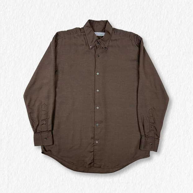 United Arrows 셔츠 브라운