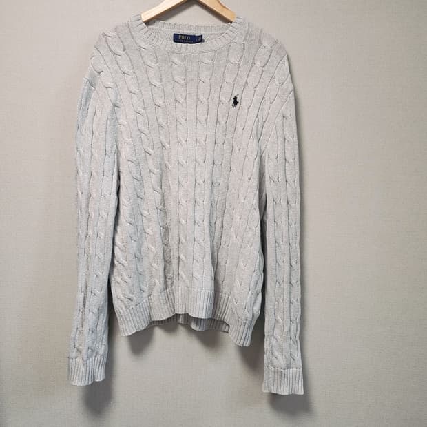 [L] 폴로 랄프로렌 꽈배기 케이블 니트 스웨터