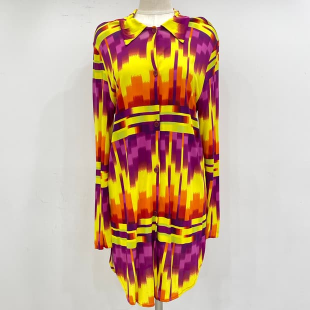 미소니 롱 셔츠 블라우스 남방