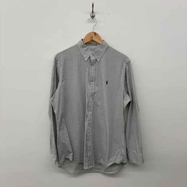 폴로 랄프로렌 스트라이프 셔츠 남성 L