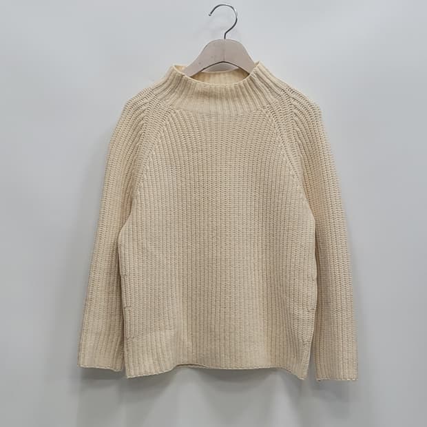 POLO 폴로 랄프로렌 울 캐시미어 니트 스웨트 / 여 M 아이보리
