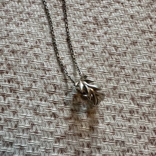 다비드아발론 목걸이 925실버