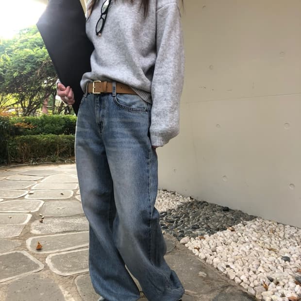 리스 리티 데님팬츠