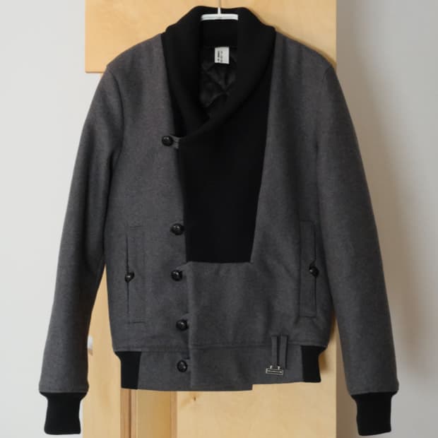 크리스반아쉐 Shawl Collar Blouson