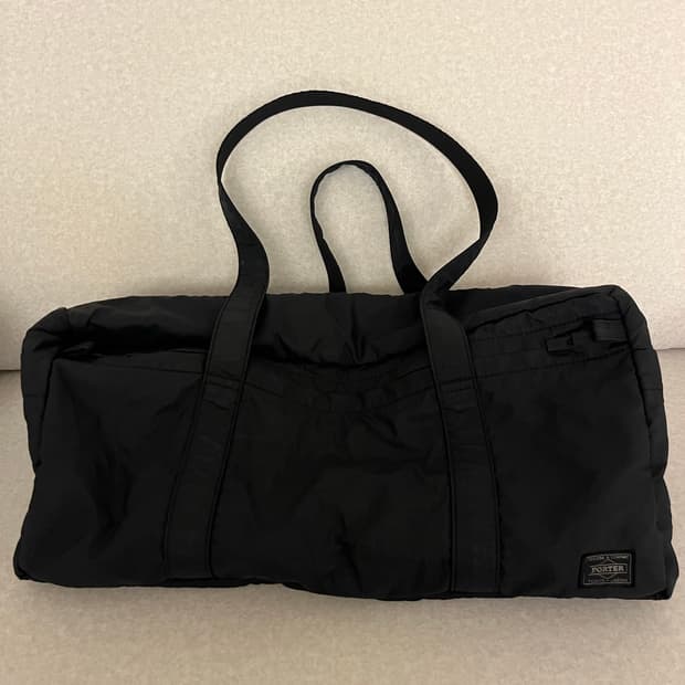 PORTER 요시다 포터 탱커 블랙 보스턴백 L