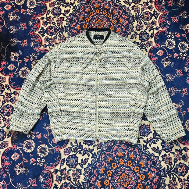 시스탬(SYSTEM) 트위드 봄버자켓 88 size