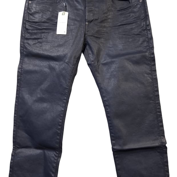 G-Star RAW 코팅 블랙 바지(W34/L32)