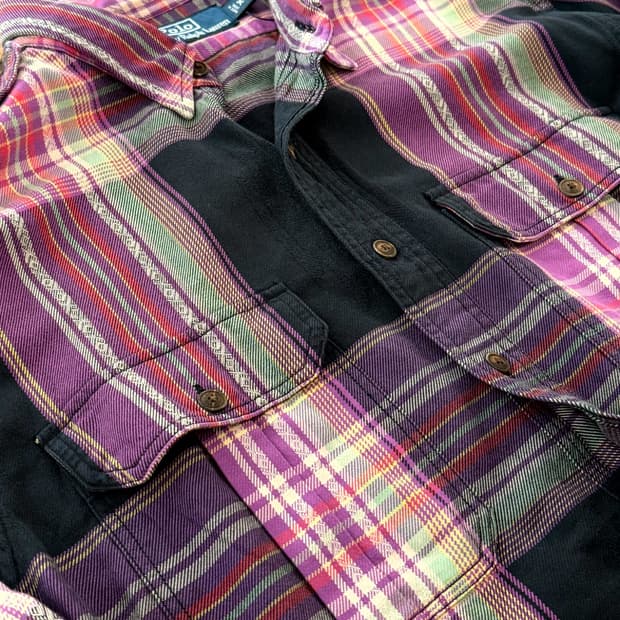 Vintage Polo Flannel Shirt