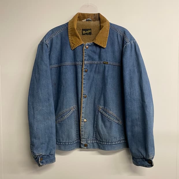 90s 랭글러 쉐르파 데님 웨스턴자켓