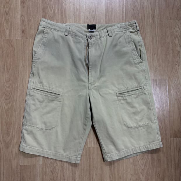 [34] 빈티지 90s stussy 미제 올드 스투시 치노 쇼츠 베이지