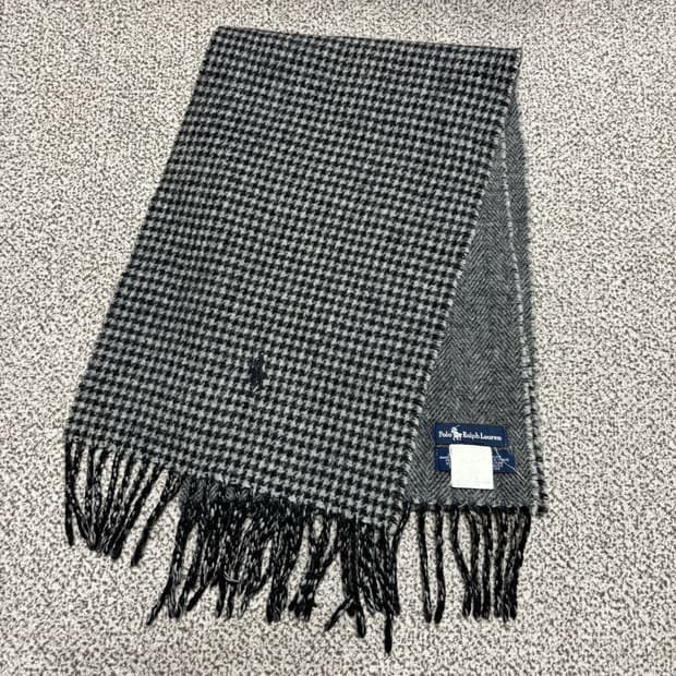 [택포,램스울80] 폴로 랄프로렌 투웨이 이태리 머플러 목도리 [A+]