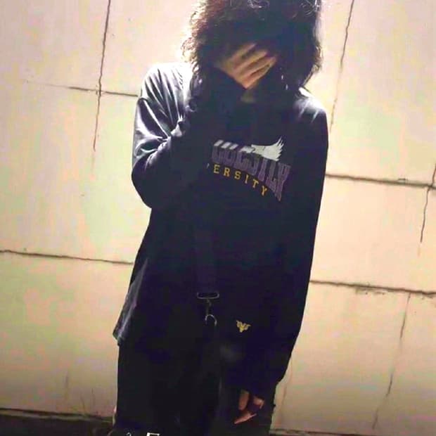 메종 마르지엘라 17AW 시즌  오버사이즈 유니버시티 롱슬리브