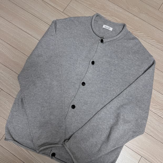 [3]seasalt loop hem cardigan(melange)