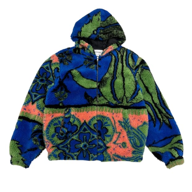 디스이즈네버댓 Batik Faux Fur Jacket