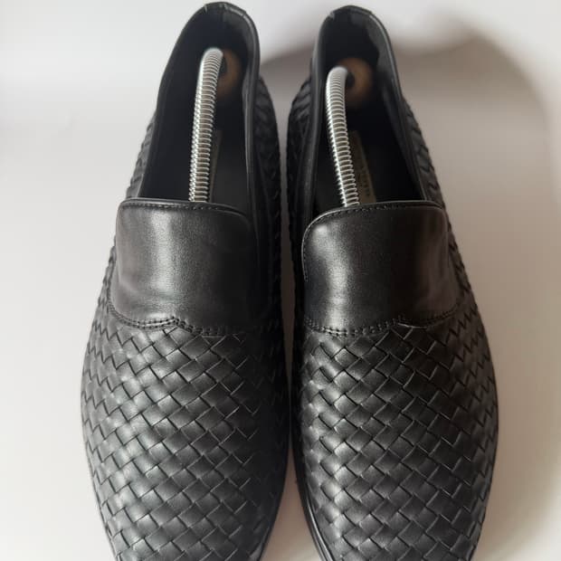 [Bottega Veneta] 보테가 베네타 인트레치아토 레더 슬립온 로