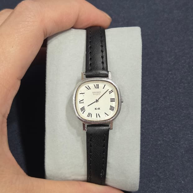 80s 빈티지 세이코 여성 사각시계 세이코 탱크