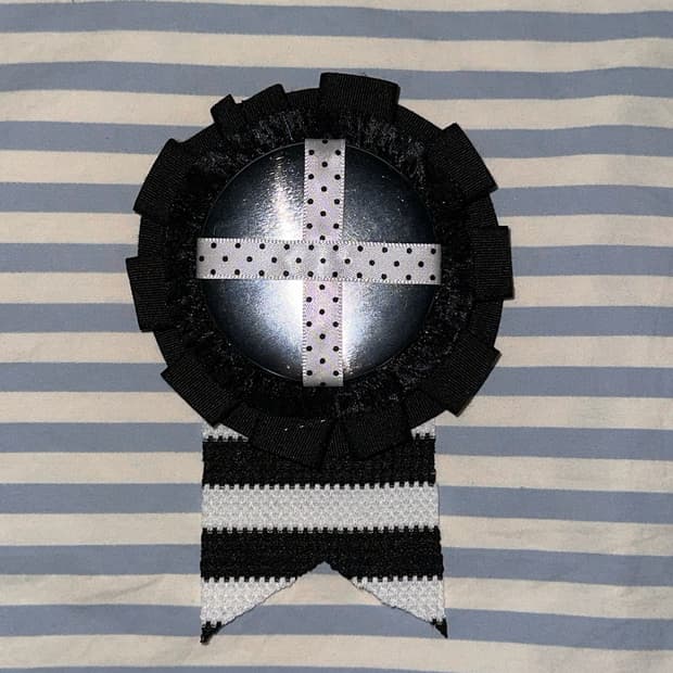 패브릭 로제트뱃지