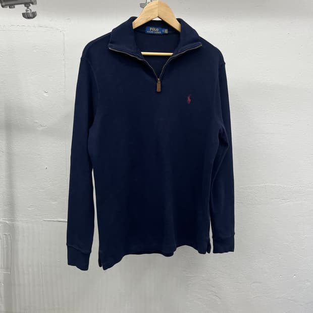 L) POLO RALPH LAUREN HALF ZIP-UP