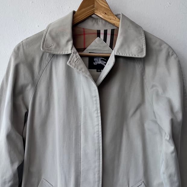 버버리 여성 노바체크맥코트발마칸코트 44사이즈