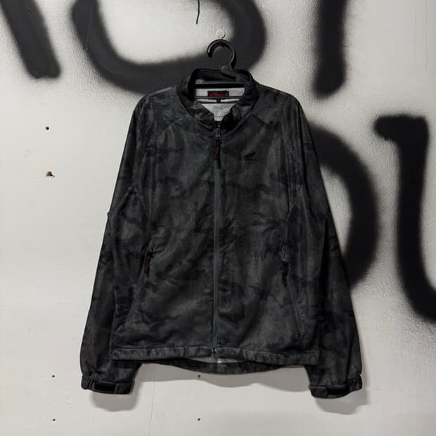 혼다 빅사이즈 풀 카모 플라쥬 매쉬 바이커 자켓