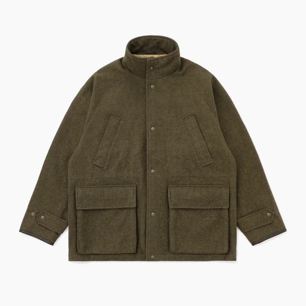카키스 울 로버 자켓 올리브 L 사이즈