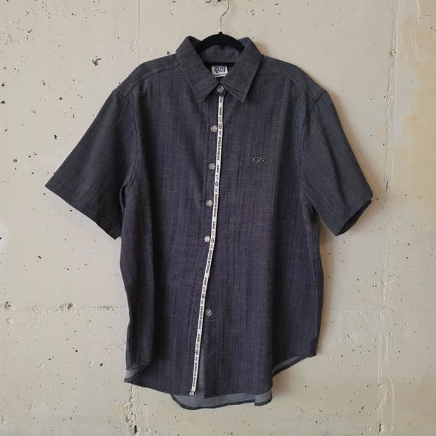 Based in Seoul SS23 데님 반팔 셔츠 ~2XL 새상품