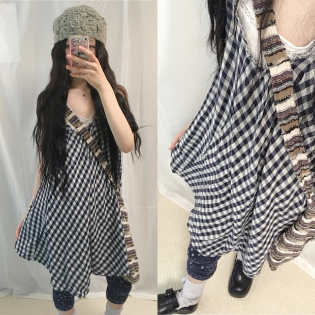 gingham picnic set (4pc)