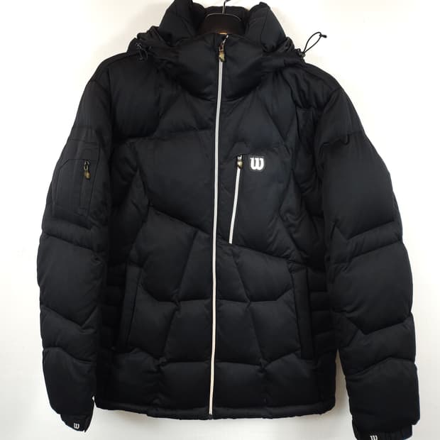 윌슨 남성 푸퍼 다운패딩 블랙 105 XL