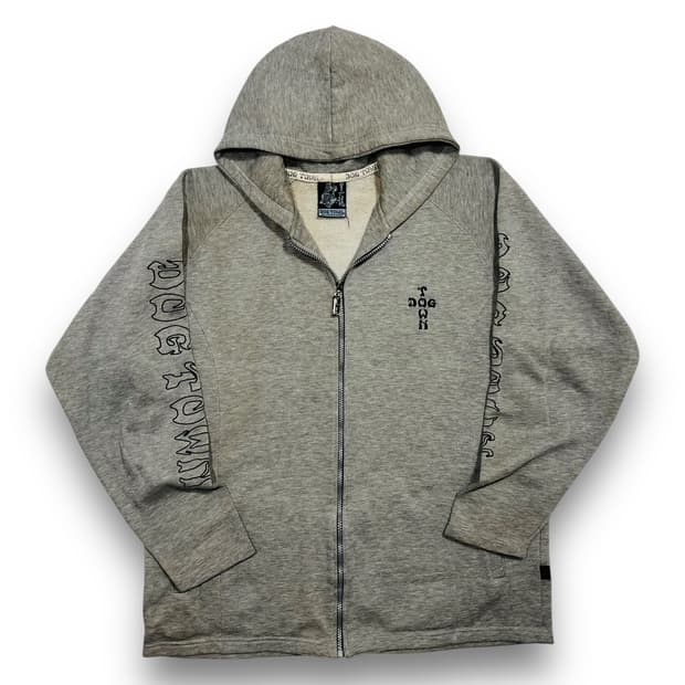 도그 타운 블랙 드래곤 사이드 로고 후디 집업