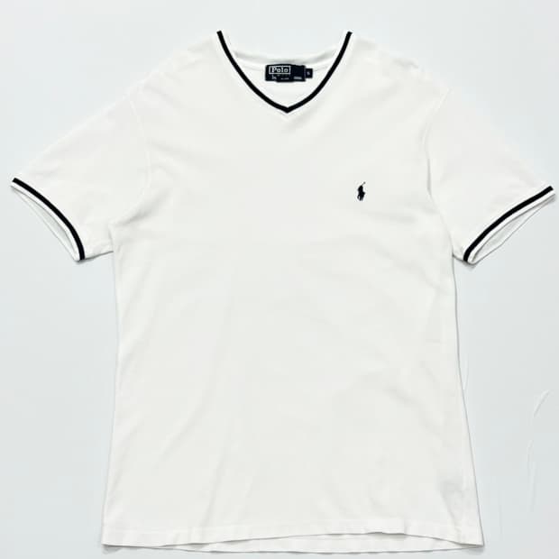 Polo 폴로랄프로렌 V넥 반팔 니트