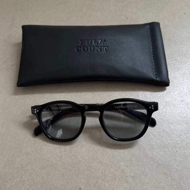 FULLCOUNT X KANEKO OPTICAL 썬글라스 (블랙)