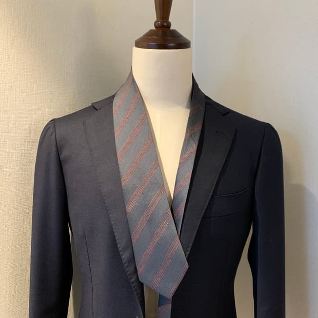 이세이미야케 명품 중고넥타이 클래식 100실크 7.5cm