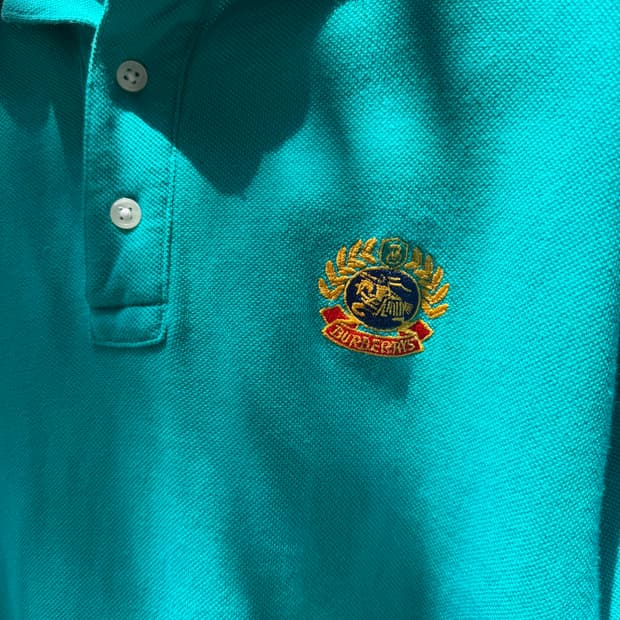 90's Burberrys Crest Log (Made In U.S.A)