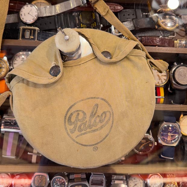 빈티지 소품 Palco 팔코 1950년대 보이 스카우트  수통 