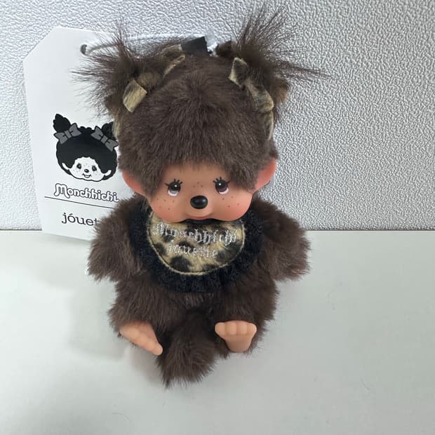 [새상품] 몬치치 주에띠 콜라보 한정판 레오파드 키링