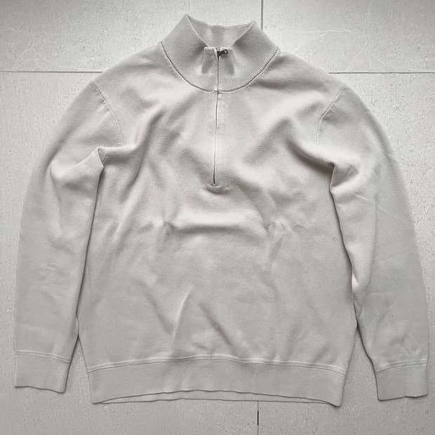 유니클로 메리노 울 하프집업