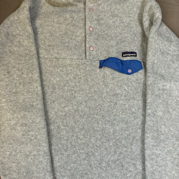 Patagonia synchilla snap t gray [m]