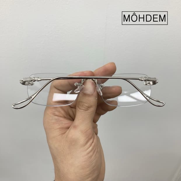 [Unisex] 크롬 디테일 무드 아이웨어 실버