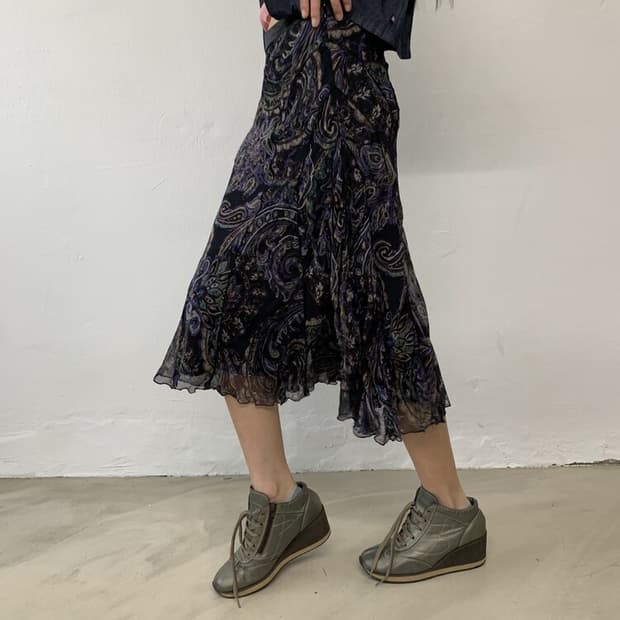 Paisley skirt