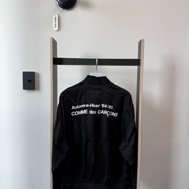 꼼데가르송 CDG 84-85스태프 블루종 큐브라 자켓