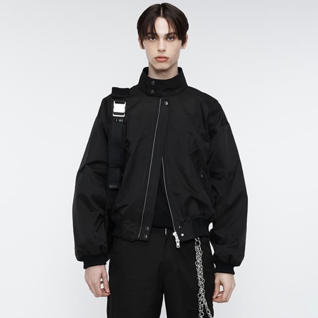 알렌느 해링턴 블루종 자켓 헤링턴